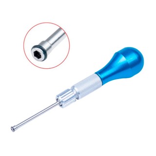 Nha Khoa Neo Móng Tay Tay Cầm Tua Vít Cho Cấy Ghép Tự Khoan Micro Tua Vít Có Tay Cầm Chống Trơn Trượt Cấy Ghép Dụng Cụ Vít