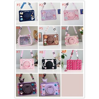 Ốp lưng cho honor pad x9 11.5 "2023 honor pad x8 pro máy tính bảng silicon xoay 360 độ keo mềm dây đeo chống va đập giá đỡ span dễ thương cho trẻ em nắp an toàn