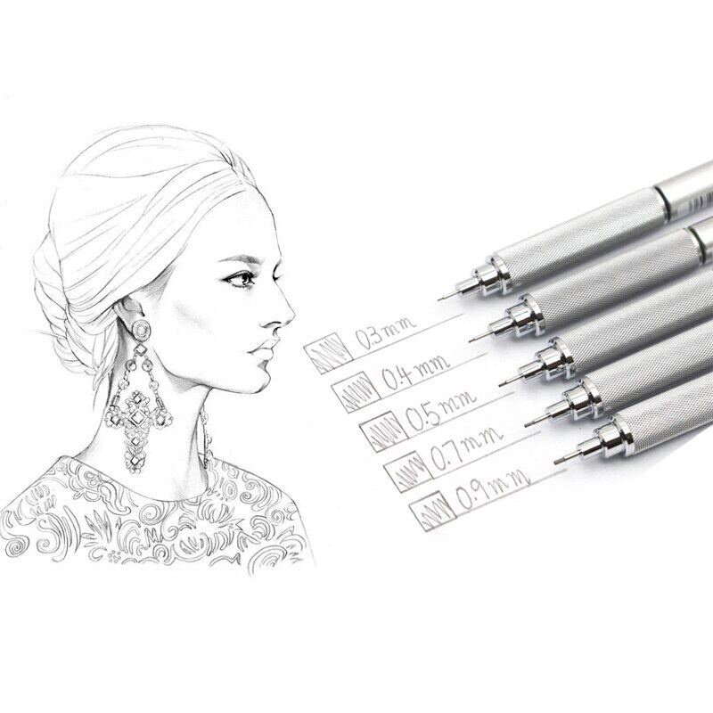 Bút Chì Kim Loại M3 / M4 / M5 / M7 / M9-1010 0.3 / 0.4 / 0.5 / 0.7 / 0.9MM