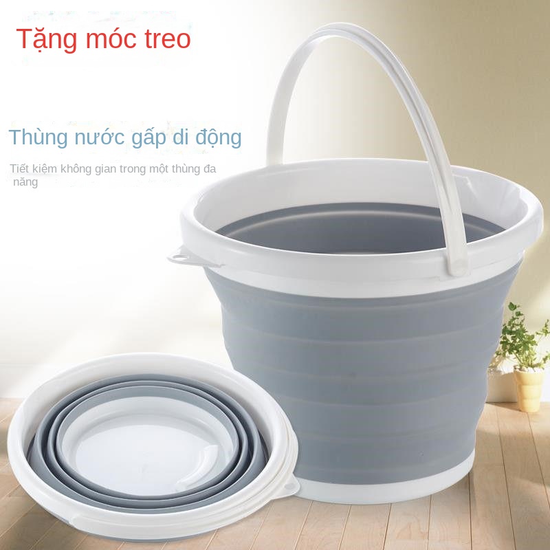 Xô Đựng Nước Rửa Xe Có Thể Gấp Gọn Tiện Dụng Dung Tích 3L / 5L / 10L ...