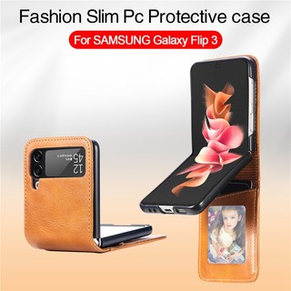 Samsung Galaxy Z Flip 4 Z Flip 3 Ví Đựng Ảnh Bao Da Thẻ Tín Dụng Holde Vỏ Z Flip 7 6 Business Hard Pc Cover