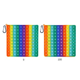 De Số Pop It 1-100 Nhân Fidget Đồ Chơi Nhân Biểu Đồ Pop It Montessori Bảng Trò Chơi Nhân Toán T