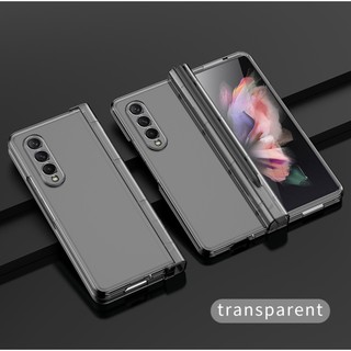 Ốp Điện Thoại Samsung Galaxy Z Fold 7 6 5 4 3 5G Có S Khe Cắm Bút Bản Lề Vỏ Nhựa Có Màn Hình Mặt Trước Kính B03