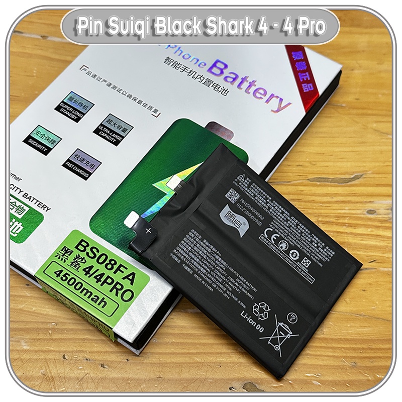 Pin thay thế cho Black Shark 4 - 4 Pro BS08FA 4500 mAh | Shopee Việt Nam