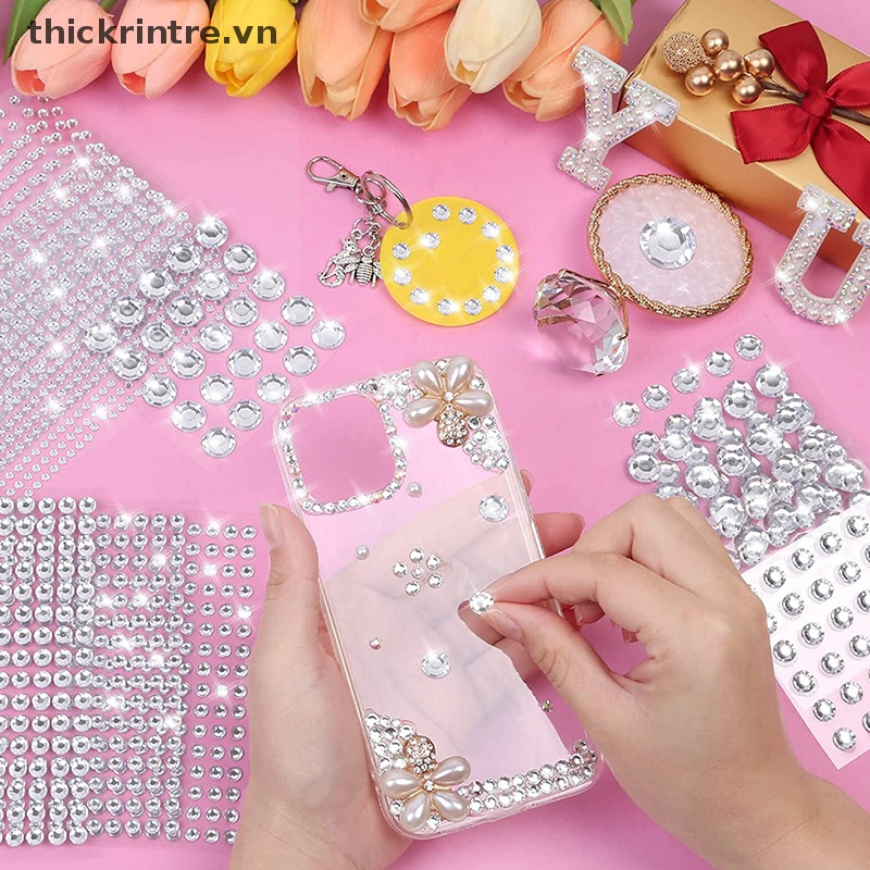 Miếng Dán Trang Trí Mặt / Cơ Thể Đính Đá Pha Lê Lấp Lánh