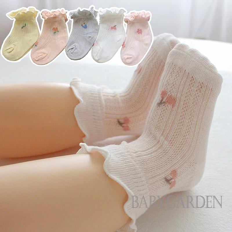 Vớ Lưới Mỏng Cho Bé Gái 0-5 TuổiVớ Cotton Mềm Mại Thời Trang Mùa Hè