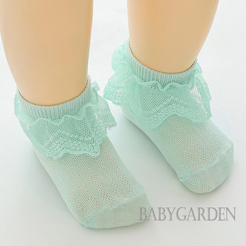 Đôi Vớ Thoáng Khí Dễ Thương Cho Bé Gái 0-12 Tuổi