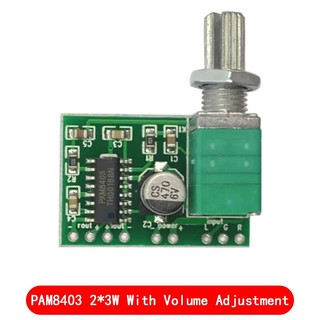 Bảng Mạch Khuếch Đại Âm Thanh Bluetooth 5.0 PAM8403 MINI 2 * 3W Class D DC 2.5V Sang 5V