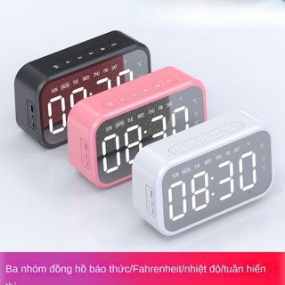 Loa Bluetooth , Loa Mini Không Dây Nghe Nhạc Làm đèn Ngủ Màn Hình Soi Gương