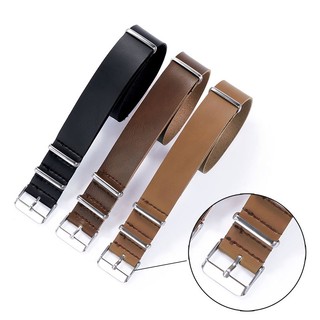 Dây Da PU Thay Thế Cho ĐồNg Hồ Đeo Tay NATO ZULU 18mm 20mm 22mm 24mm