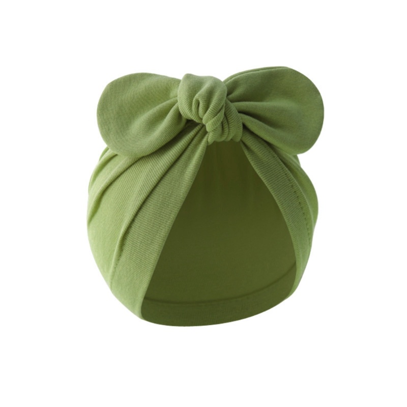 Innlike1 Mũ Trẻ Sơ Sinh Mũ Đầu Lâu Cho Bé Chống Gió Headwrap 0-6-12M Mũ Đội Đầu Unisex Sơ Sinh