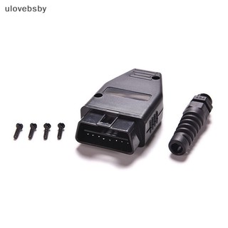 Đầu nối ulovebsby OBDII 16 Pin Adapter II Đầu nối phích cắm Nam 16PIN VN