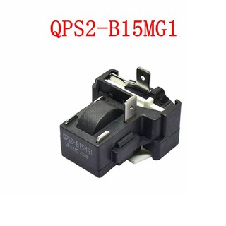 1 nút cho phụ kiện tủ lạnh Tủ đông Tủ đông PTC Starter Rơle bảo vệ nhiệt QPS2-B15MG1 = qp2-15g