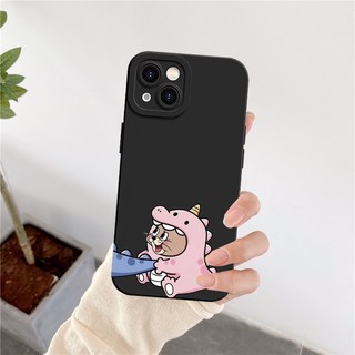 Ốp Mềm Hình Chuột Mèo Cặp Đôi Dễ Thương Cho IPhone 17 AIR 16 15 14 13 12 11 Pro ProMax XS XR XSmax Mini 7 8 + Plus SE 2020 Vỏ Silicon DCTY