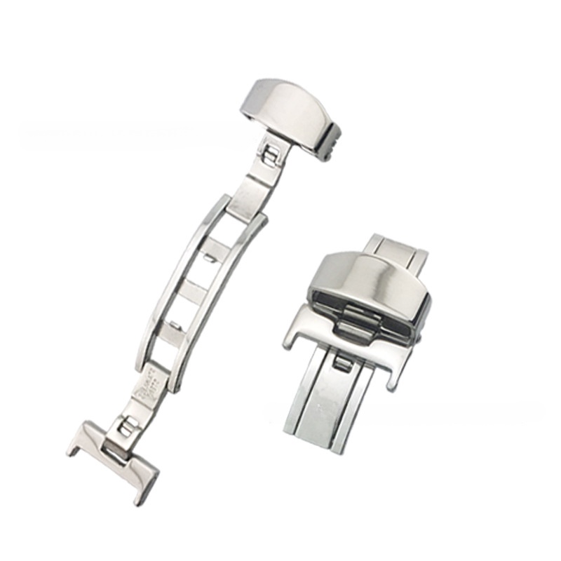 Khóa Dây Đồng Hồ Bằng Thép Không Gỉ 304 12 14 16 18mm 20mm 22 24mm