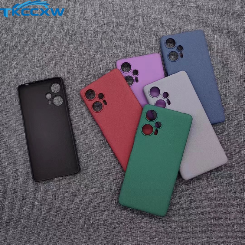 Ốp Điện Thoại Silicon Mềm Cát Nhám Chống Dấu Vân Tay Cho Redmi Note 12 Pro Plus Turbo 12C 11A K60 Pro