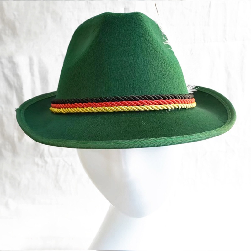 Dasbsug Nam Nữ Lông Vũ Fedora Mũ Tiệc Cưới Nữ Thanh Lịch Mũ Ảnh