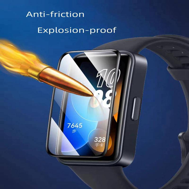 Kính Cường Lực 3D Viền Cong Chống Ánh Sáng Xanh Cho Đồng Hồ Thông Minh Huawei Band 8 Huawei Band8