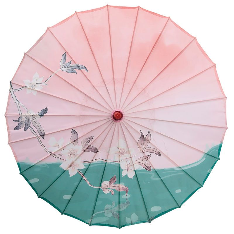Dù Nhảy Nghệ Thuật Hình Vuông Phong Cách Dân Tộc Cổ Điển Dùng Làm Đạo Cụ Chụp Ảnh