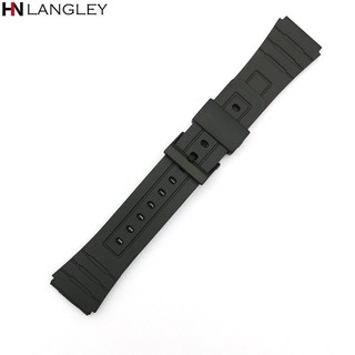 CASIO Dây Đeo Đồng Hồ Thể Thao Bằng Silicone 12 14 16 18 20 22mm SGW400 F91W F84 F105 / 108 / A158 / 168 AE1200 / 1300