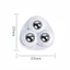 CAST 4 / 16 Cái Dính Xoay Ròng Rọc Nhà Bếp Thiết Bị Nhỏ Thùng Trắng Hộp Bảo Quản 360° Bánh xe xoay