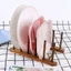 Kệ trưng bày sách WOODNEST Khay đựng bát đĩa đẹp Kệ phơi cốc