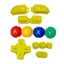 WU Dành Cho Mới 3DSXL Host Trọn Bộ Sửa Chữa D Pad A B X Y L R ZL Home ON OF Power Buttons