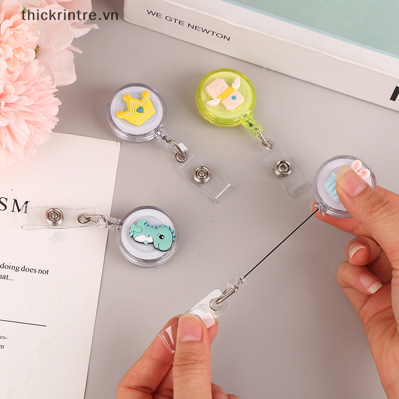 Túi Đựng Thẻ Id / Thẻ Id Có Thể Thu Gọn Tiện Dụng Cho Học Sinh / Y Tá