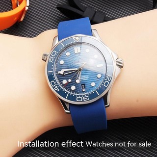Dây Đeo Đồng Hồ Bằng Silicone Khóa Bướm Dành Cho Seiko Arc 19 20 21mm