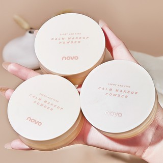 Phấn Phủ NOVO5550 Mềm Mịn Như Lụa Kiềm Dầu Kháng Nước Lâu Trôi Không Vón Cục Che Khuyết Điểm Dưỡng Ẩm 3 Màu Lựa Chọn