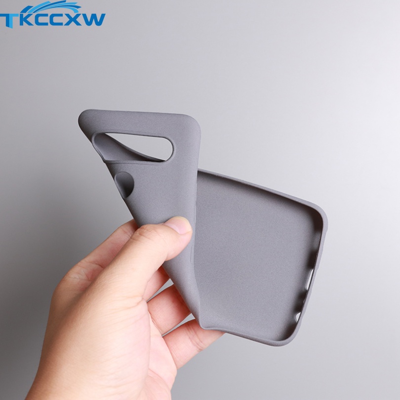 Ốp Điện Thoại Silicon Mềm Nhám Chống Dấu Vân Tay Cho LG V20 V30 V40 V50 V60 ThinQ 5G G7 G8 G8X G8S ThinQ