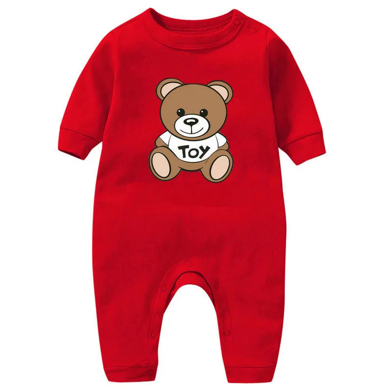 Bé Trẻ Em Thiết Kế Rompers Bé Trai Bé Gái In Hình cotton Nguyên Chất Thoải Mái Thoáng Khí Áo Liền Quần Sơ Sinh 8ZC6