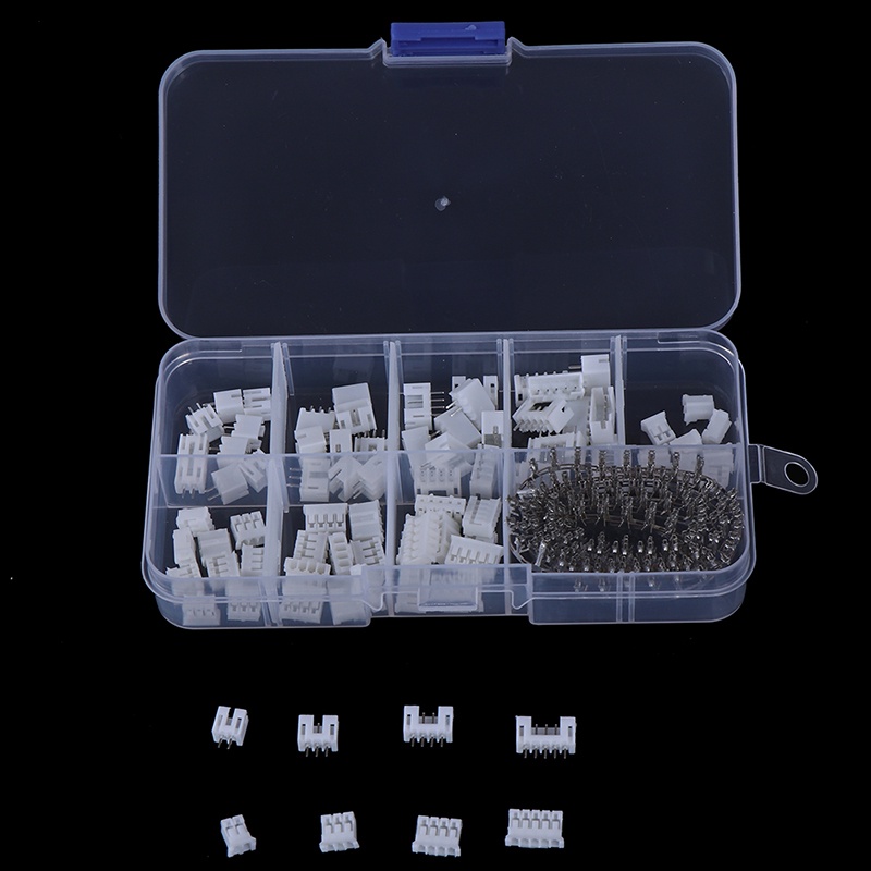 Queenten 230pcs ph2.0 2p 3p 4 pin 2.0mm pitch terminal kit pin header ...