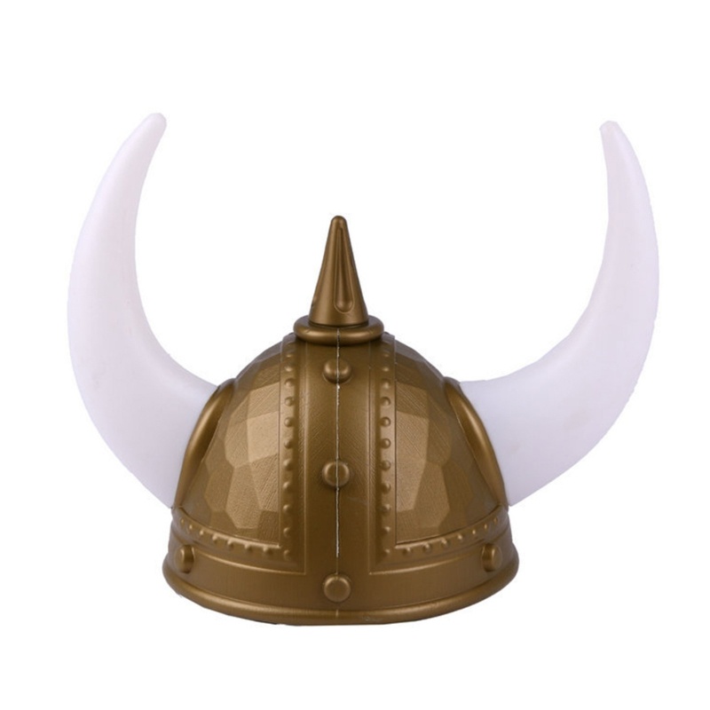 Mis VikingHelmet Mũ Có Sừng Cho Halloween Cosplay Đảng Đạo Cụ Trang Phục Nón Nhà Hát Kịch Trường Chơi Thời Trung Cổ Mũ Đội Đầu