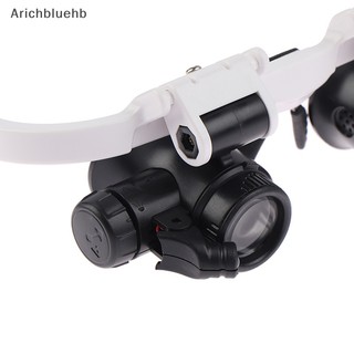 Kính Lúp Đeo Trán Phóng Đại 8X 15X 23X Có Đèn LED