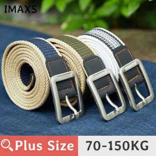70-150kg cộng với kích thước 150cm thắt lưng nam vải dệt ngoại cỡ oversize 150kg thắt lưng lớn có thể mở rộng