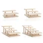 THEGIRL8B Kính Hiển Thị Giá Đỡ Jewerly Giá Đỡ Cửa Hàng Kính Mắt Kính Mát Khay Đựng Thanh Lịch Cho Nữ Nhiều Lớp Retro Đứng Hộp Đựng Kính Mắt Đứng Giá Đỡ