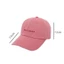Mũ che mặt BORAGETE Snapback Chữ thêu mũ đuôi ngựa thông thường