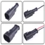DELMER Đầu nối điện Cắm chống mài mòn Xe máy bền bỉ Nam sang Nữ Bộ cắm Nam & Nữ 1P 2P 3P 4P 5P Dây chuyển đổi