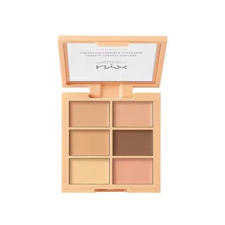 Bảng Kem Che Khuyết Điểm NYX 6 Màu Che Phủ Quầng Thâm Hiệu Quả 6 Màu