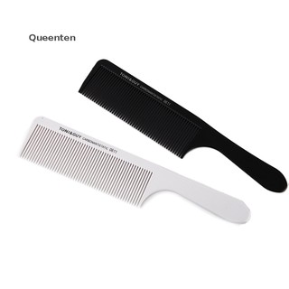 Queenten Cong Máy Cạo Râu Cắt Tóc Lược Cắt Tóc Flat Top Chống Tĩnh Điện Salon Lược QT