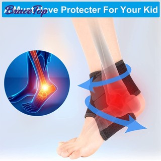1 Cặp Đai Quấn Bảo Vệ Mắt Cá Chân Bằng cotton Thoáng Khí Tiện Dụng Khi Chơi Bóng Rổ / Trượt Patin / Chạy Bộ / Đạp Xe Cho Bé Gái