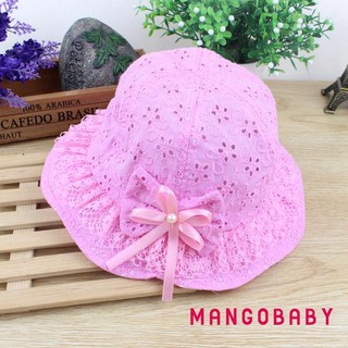 Mgg-toddler Bé Gái Cotton Mũ Chống Nắng Hoa Công Chúa Ngoài Trời Mùa Hè Xô Mũ Chống Nắng Trẻ Em Chuyến Đi Mũ