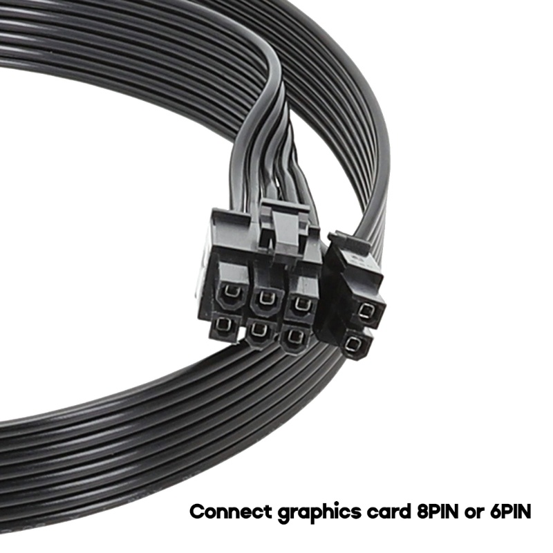 Dây Cáp Nguồn gpu 8pin Sang 8pin 6 + 2 Cho Corsair hx1200 hx1000 hx850 hx750 gpu pcie 8pin 6 + 2pin Sang Pci-E 8pin
