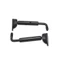 1 Cặp 4 / 4, 3 / 4 Kích Thước Violin Chinrest Chin Rest Kẹp Màu Đen Có Thể Tháo Rời