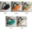 Túi đeo ngực AFTEROF, Túi thắt lưng Nylon chống thấm nước, Túi thắt lưng màu trơn cá tính dành cho học sinh
