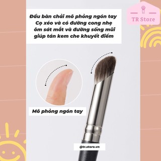 Cọ vạt xéo đầu tròn đa năng Gecomo dùng tạo khối mũi và che khuyết điểm G1036