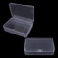 Hộp lưu trữ trong suốt ITRUMPET, Hộp đựng hạt trang sức 8 kích cỡ vuông, Hộp đóng gói vật phẩm nhỏ trong suốt bằng nhựa nóng