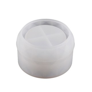 Flgo Tròn Hộp Đựng Nhựa Khuôn Hộp Bảo Quản Khuôn Silicon Sắp Xếp Khuôn Cho DIY Nhựa Epoxy Trượng Giá Đỡ Trang Trí Nhà