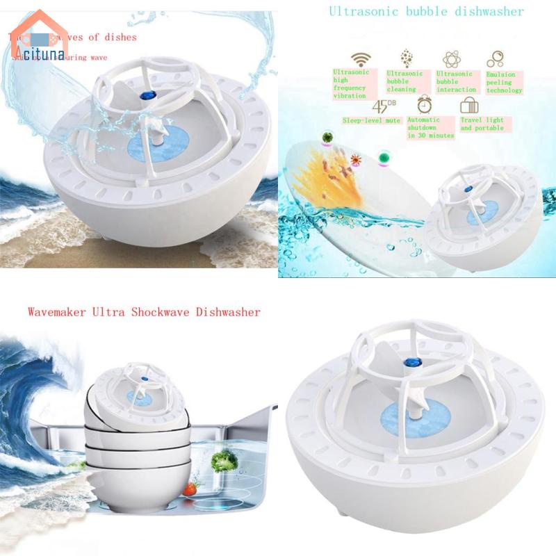 Chậu rửa di động acituna tự động để làm sạch bát